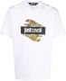Just Cavalli Witte T-shirt en Polo Collectie White Heren - Thumbnail 3