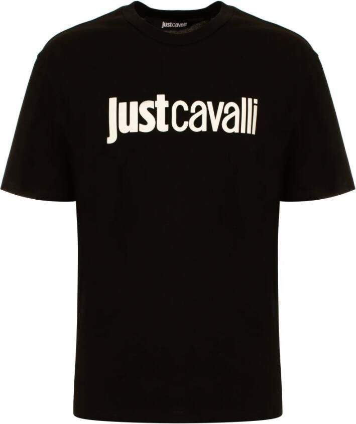 Just Cavalli Stijlvolle Cavalli T-shirt Zwart Heren
