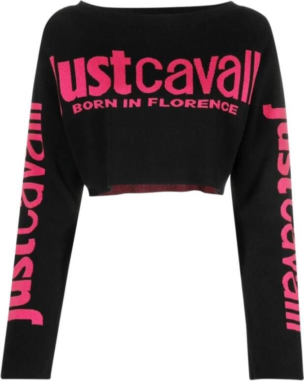 Just Cavalli Sweatshirts Zwart Dames