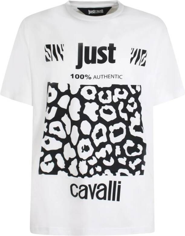 Just Cavalli T-Shirt White Heren