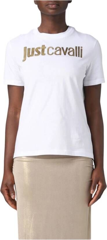 Just Cavalli T-Shirts White Dames