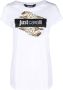 Just Cavalli Witte T-shirt en Polo Collectie White Dames - Thumbnail 1