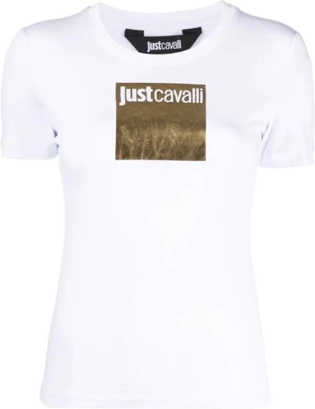 Just Cavalli T-Shirts Wit Dames