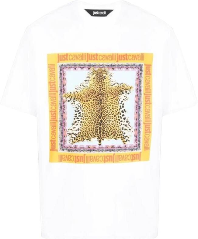 Just Cavalli T-Shirt White Heren