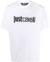 Just Cavalli Witte T-shirt en Polo Collectie White Heren - Thumbnail 1