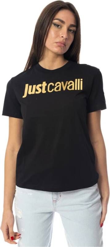 Just Cavalli T-Shirts Zwart Dames