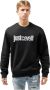 Just Cavalli Zwarte Sweatshirts voor Heren Aw23 Black Heren - Thumbnail 3