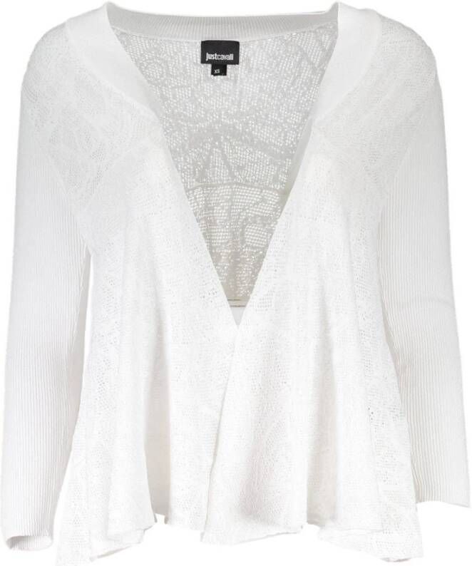 Just Cavalli White Sweater Wit Dames