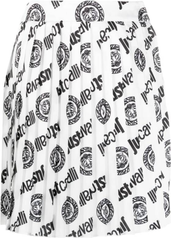 Just Cavalli Witte Rokken voor Vrouwen White Dames