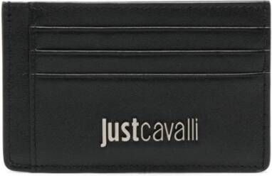 Just Cavalli Zwarte Portemonnees ***cv Zwart Heren