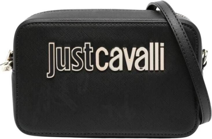 Just Cavalli Crossbody bags Range B Metal Lettering Sketch 3 Bags in zwart