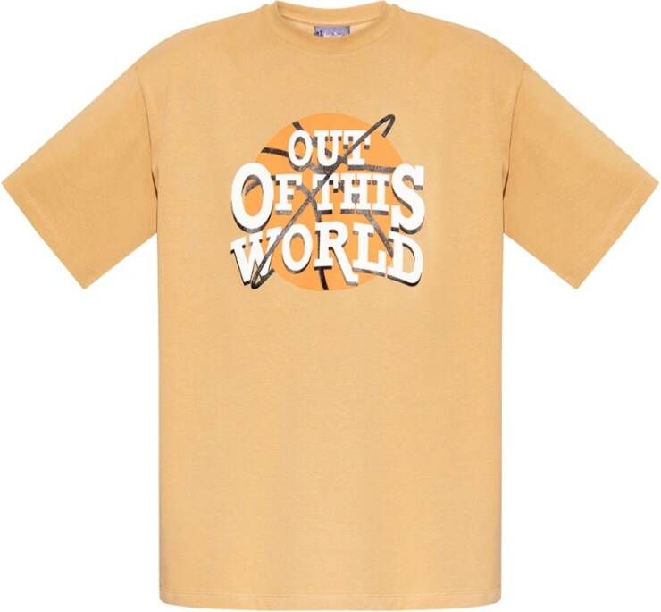 Just DON Bedrukt t-shirt Oranje Heren