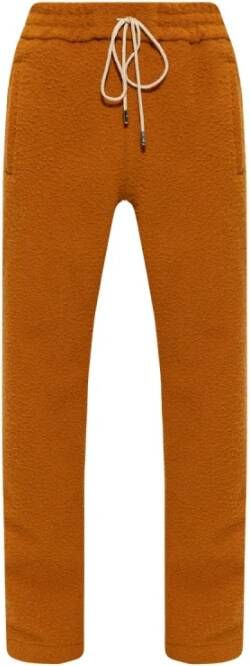 Just DON Vintage Wool Track Pant Brown Orange Heren