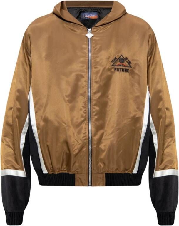 Just DON Lichtgewicht capuchonjack bruin Brown Heren