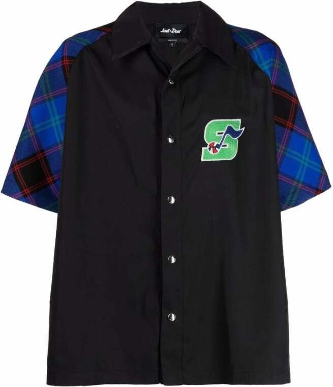 Just DON Shirts met korte mouwen Zwart Heren