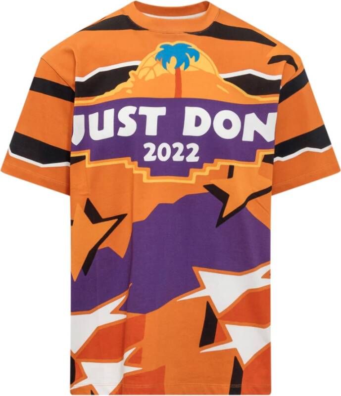 Just DON T-shirts Oranje Heren