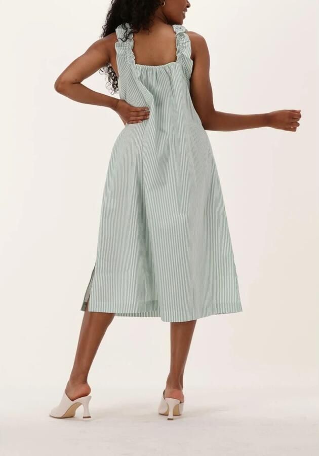 Just Female Mint Sun Dress Midi Jurk Just Dames Green Dames - Foto 2