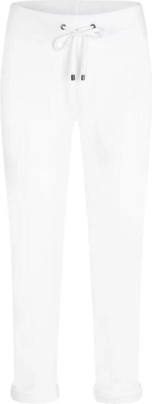 Juvia Cropped Trousers Wit Dames
