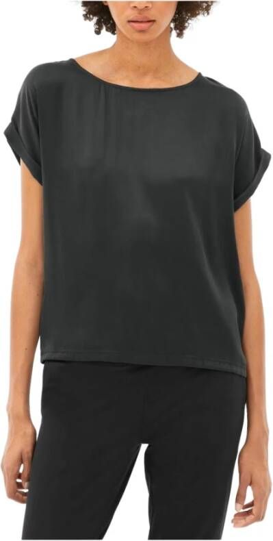 Juvia T-shirt 811 18 266 Zwart Dames