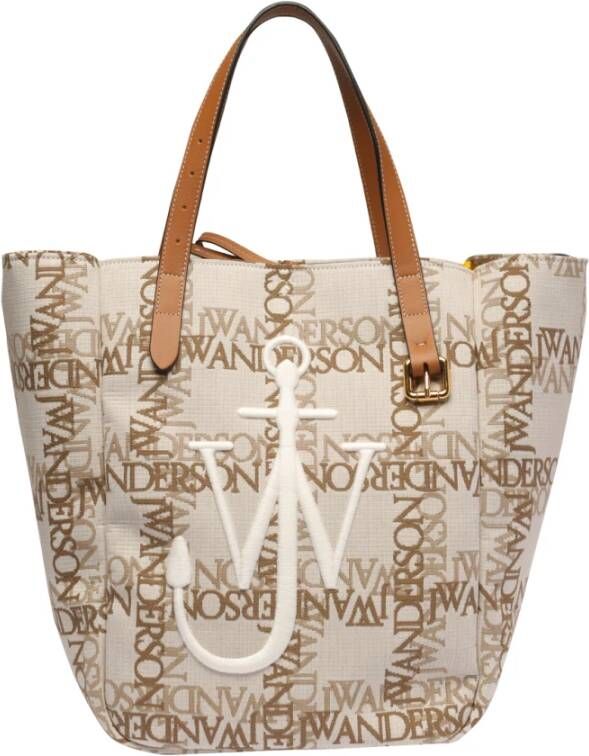 JW Anderson Tote Bags Beige Dames