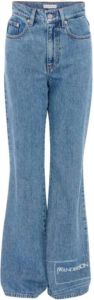 JW Anderson Boot-cut Jeans Blauw Dames