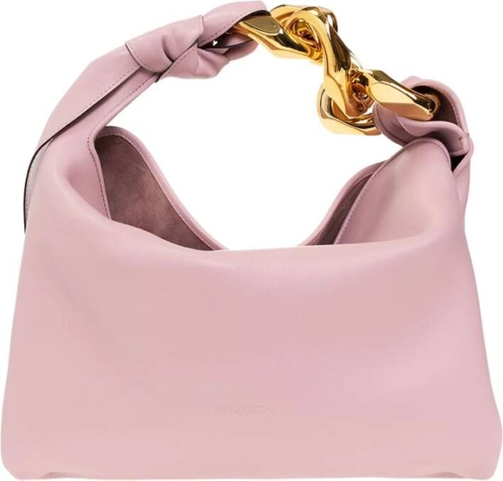 JW Anderson Chain Hobo Small shoulder bag Paars Dames