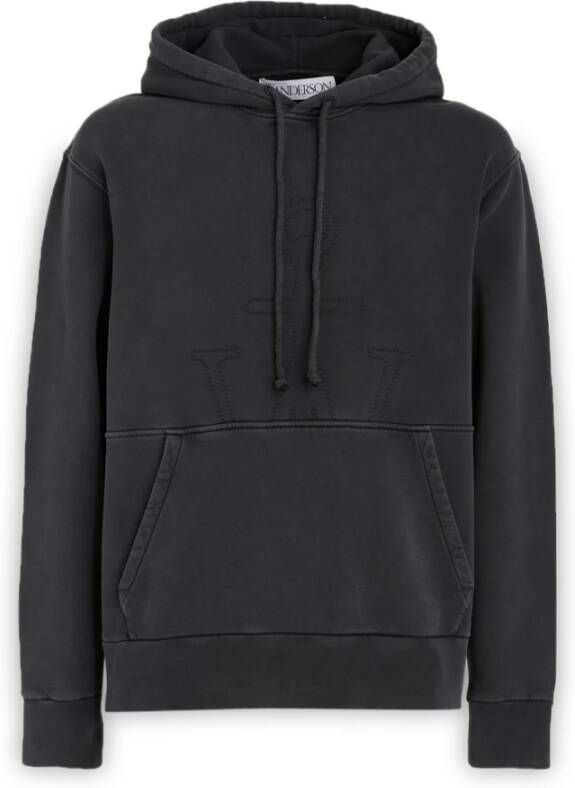 JW Anderson Grijze Sweatshirt met Ankerlogo voor Heren Grijs Heren
