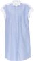 JW Anderson Blauw en wit dubbellagig mini-jurkje Blue Dames - Thumbnail 1