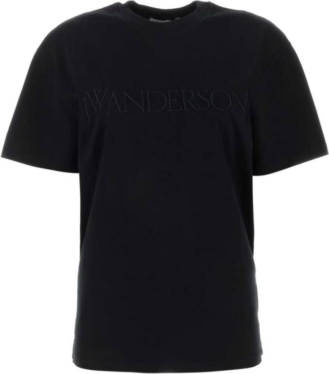 JW Anderson Elegante Dames T-Shirt voor Dagelijks Gebruik Zwart Dames