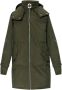 JW Anderson Groene Lange Puffer- en Donsjas Green Dames - Thumbnail 1