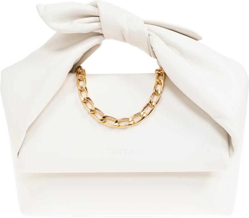 J.W.Anderson Hobo bags 'Bow Twister Midi' Handbag in wit