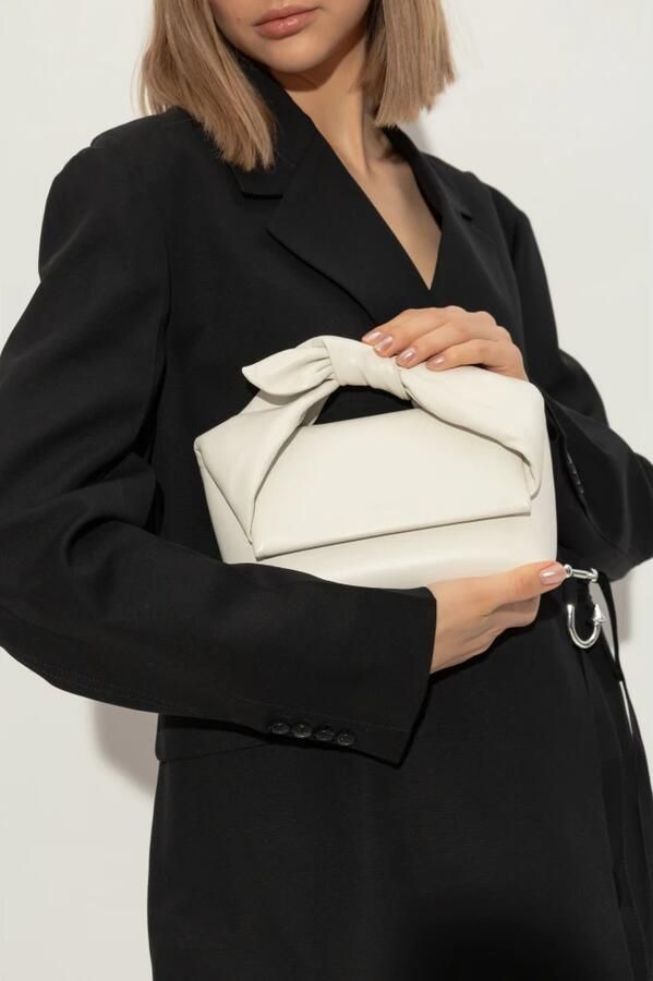 J.W.Anderson Hobo bags 'Bow Twister Midi' Handbag in wit - Foto 6