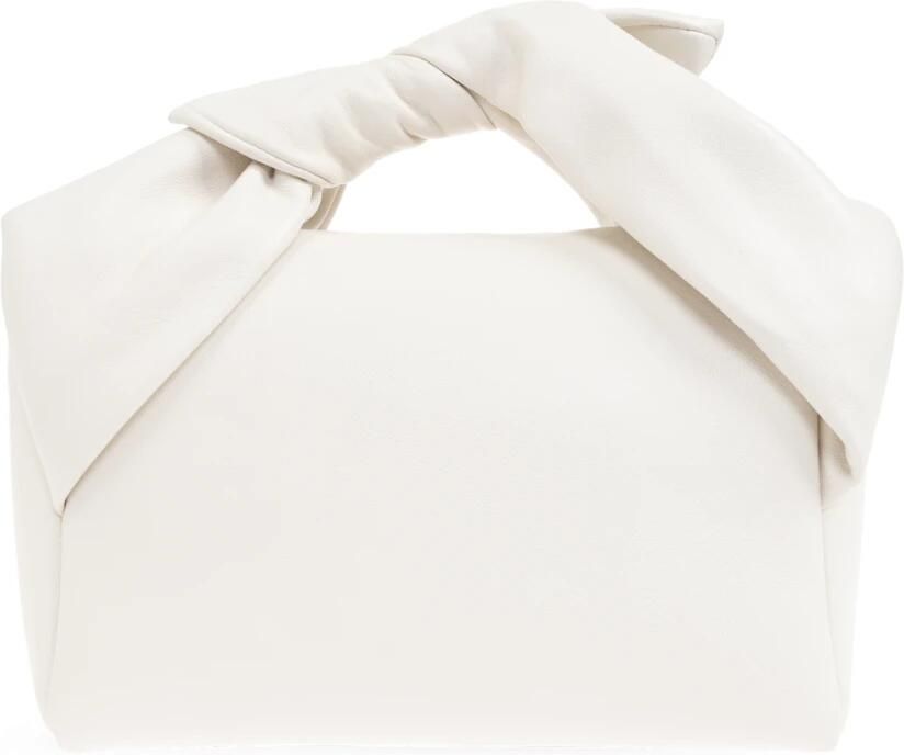 J.W.Anderson Hobo bags 'Bow Twister Midi' Handbag in wit - Foto 4