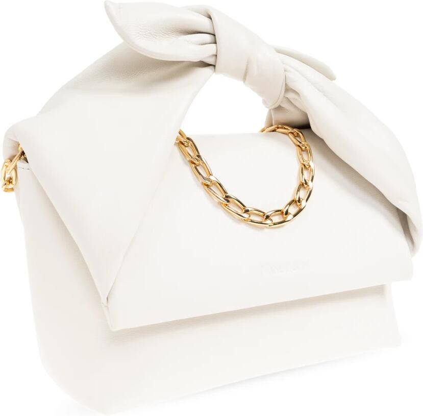 J.W.Anderson Hobo bags 'Bow Twister Midi' Handbag in wit - Foto 2