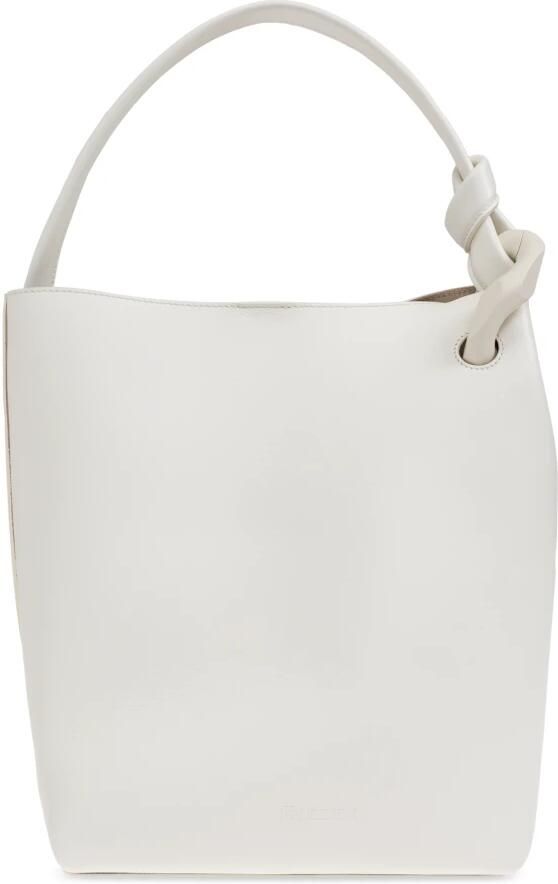 J.W.Anderson Shoppers & Totes 'The Jwa Corner Bucket' Shopping Bag in wit