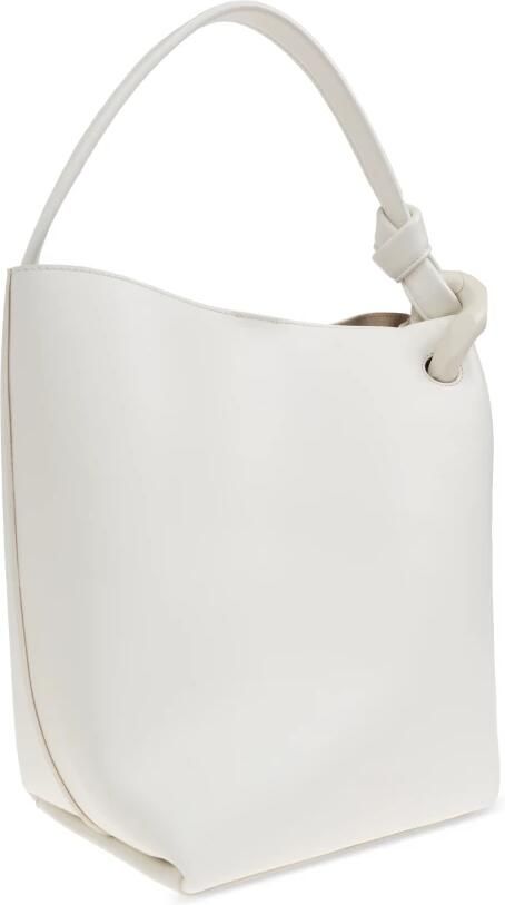J.W.Anderson Shoppers & Totes 'The Jwa Corner Bucket' Shopping Bag in wit - Foto 8