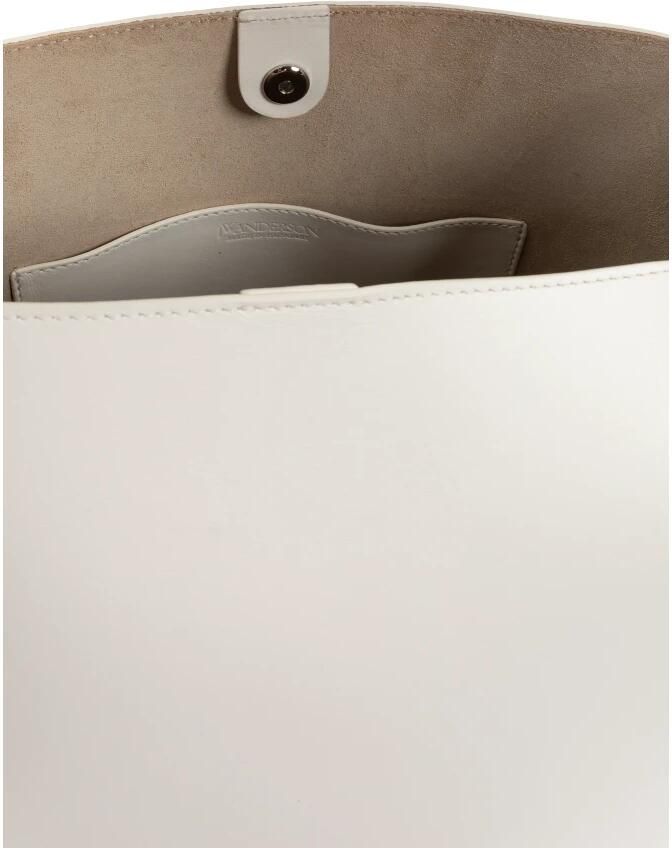 J.W.Anderson Shoppers & Totes 'The Jwa Corner Bucket' Shopping Bag in wit - Foto 2