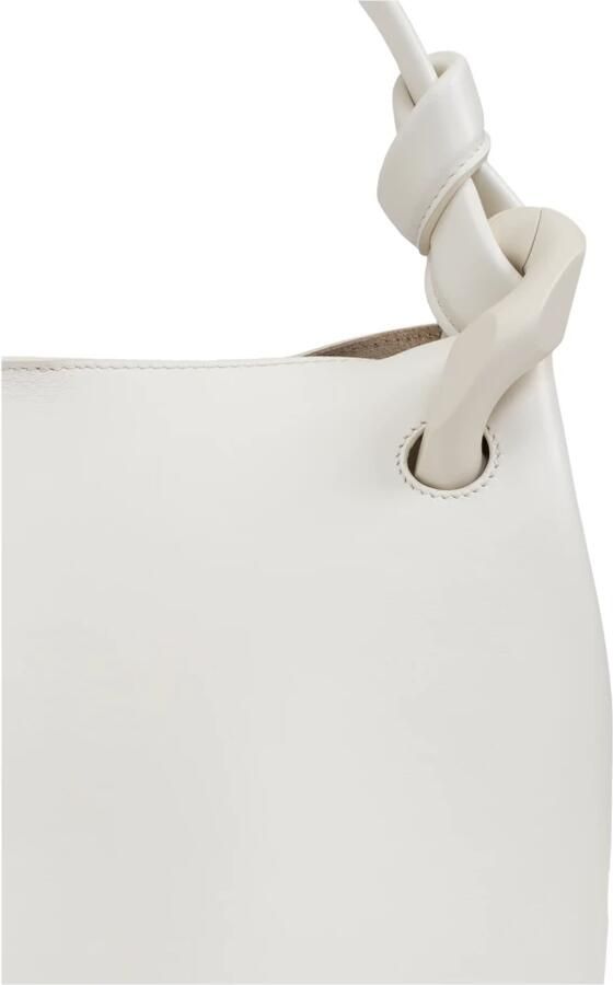 J.W.Anderson Shoppers & Totes 'The Jwa Corner Bucket' Shopping Bag in wit - Foto 6