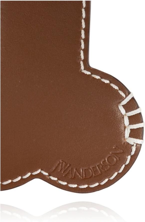 JW Anderson Sleutelhanger met hanger Brown Unisex - Foto 2