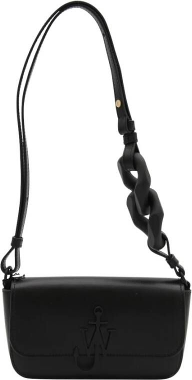 JW Anderson Chain Baguette Anchor shoulder bag Zwart Dames
