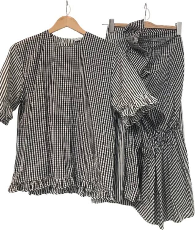 JW Anderson Pre-owned Cotton dresses Zwart Dames