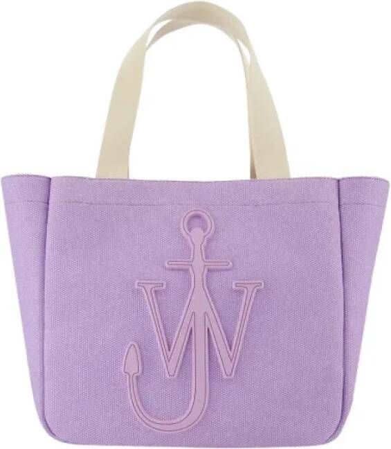 JW Anderson Pre-owned Cotton handbags Purple Dames