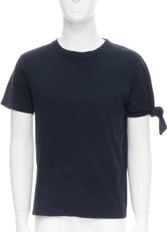 JW Anderson Pre-owned Cotton tops Blauw Dames