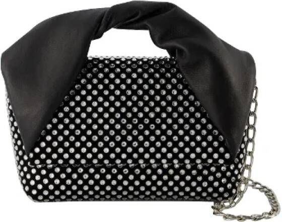 JW Anderson Pre-owned Pre-owned Leather handbags Zwart Dames