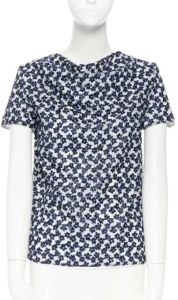 JW Anderson Pre-owned Pre-owned Polyester tops Blauw Dames