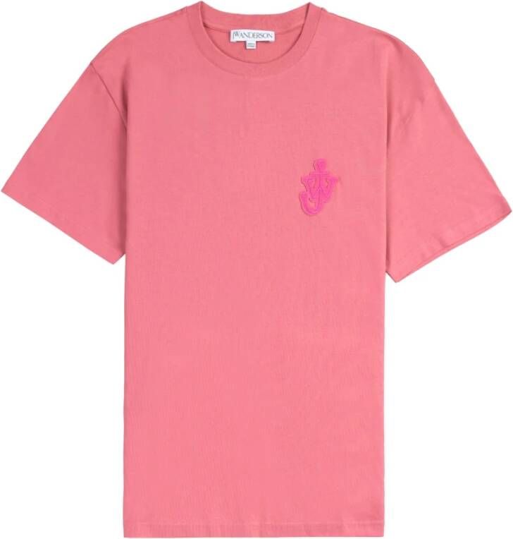 JW Anderson Roze T-shirts en Polos van J.W.Anderson Pink Heren