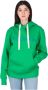 JW Anderson Stijlvolle Clic Logo Hoodie Groen Dames - Thumbnail 1