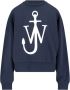 JW Anderson Stijlvolle Sweaters voor Mannen en Vrouwen Blauw Dames - Thumbnail 4
