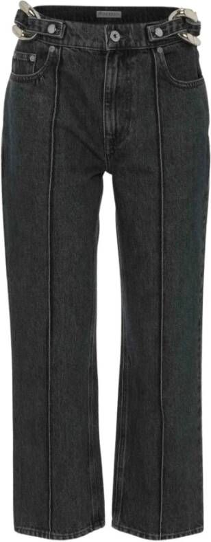 JW Anderson Straight Jeans Zwart Dames