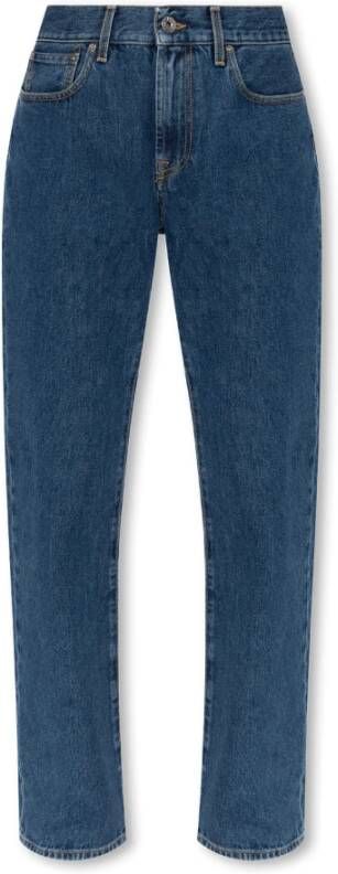 JW Anderson Straight leg jeans Blauw Dames